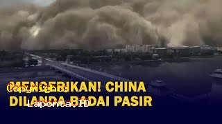 Badai Pasir Di China Terbaru Hari Ini Kamis 18 April 2024