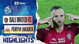 Bali United Vs Persija Terbaru Hari Ini Rabu 24 April 2024