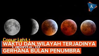 Fenomena Gerhana Bulan Penumbra Terbaru Hari Ini Kamis 25 April 2024
