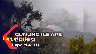Gunung Ile Ape Terbaru Hari Ini Selasa 21 Mei 2024