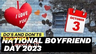 Happy Boyfriend Day Terbaru Hari Ini Sabtu 27 April 2024