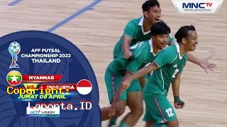 Indonesia Vs Myanmar Futsal Terbaru Hari Ini Rabu 1 Mei 2024