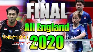 Jadwal Final All England 2020 Terbaru Hari Ini Kamis 2 Mei 2024