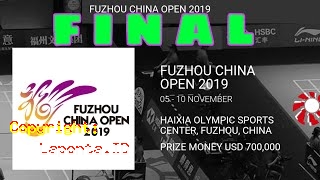 Jadwal Final China Open 2019 Terbaru Hari Ini Sabtu 27 April 2024