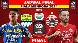 Jadwal Final Piala Menpora Persib Vs Persija Terbaru Hari Ini Rabu 8 Mei 2024