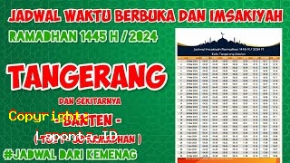 Jadwal Imsak Tangerang 2019 Terbaru Hari Ini Minggu 28 April 2024