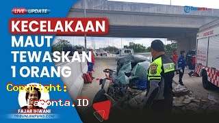 Kecelakaan Jalan Tol Lampung Terbaru Hari Ini Kamis 25 April 2024