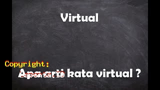 Virtual Adalah Terbaru Hari Ini Senin 6 Mei 2024